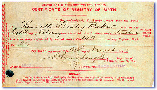 Duplicate Birth Certificate Online