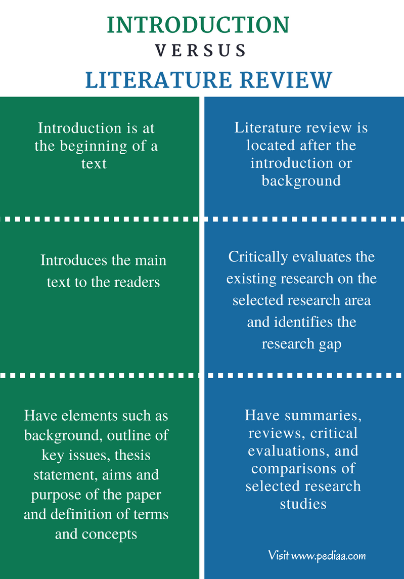 literature review environmental studies