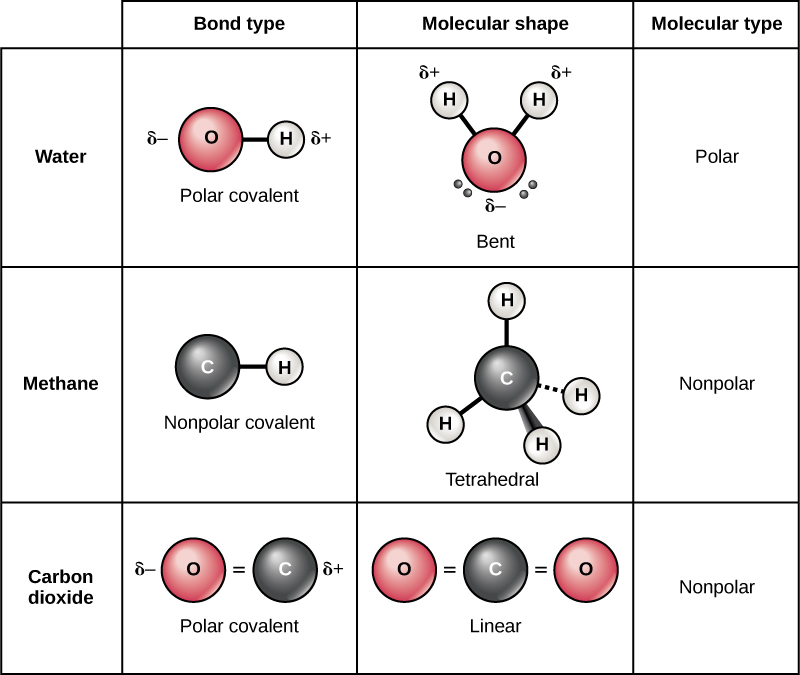 how to determine if a compound is polar or nonpolar