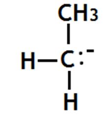 Difference Between Carbocation and Carbanion_Primary Carbanion