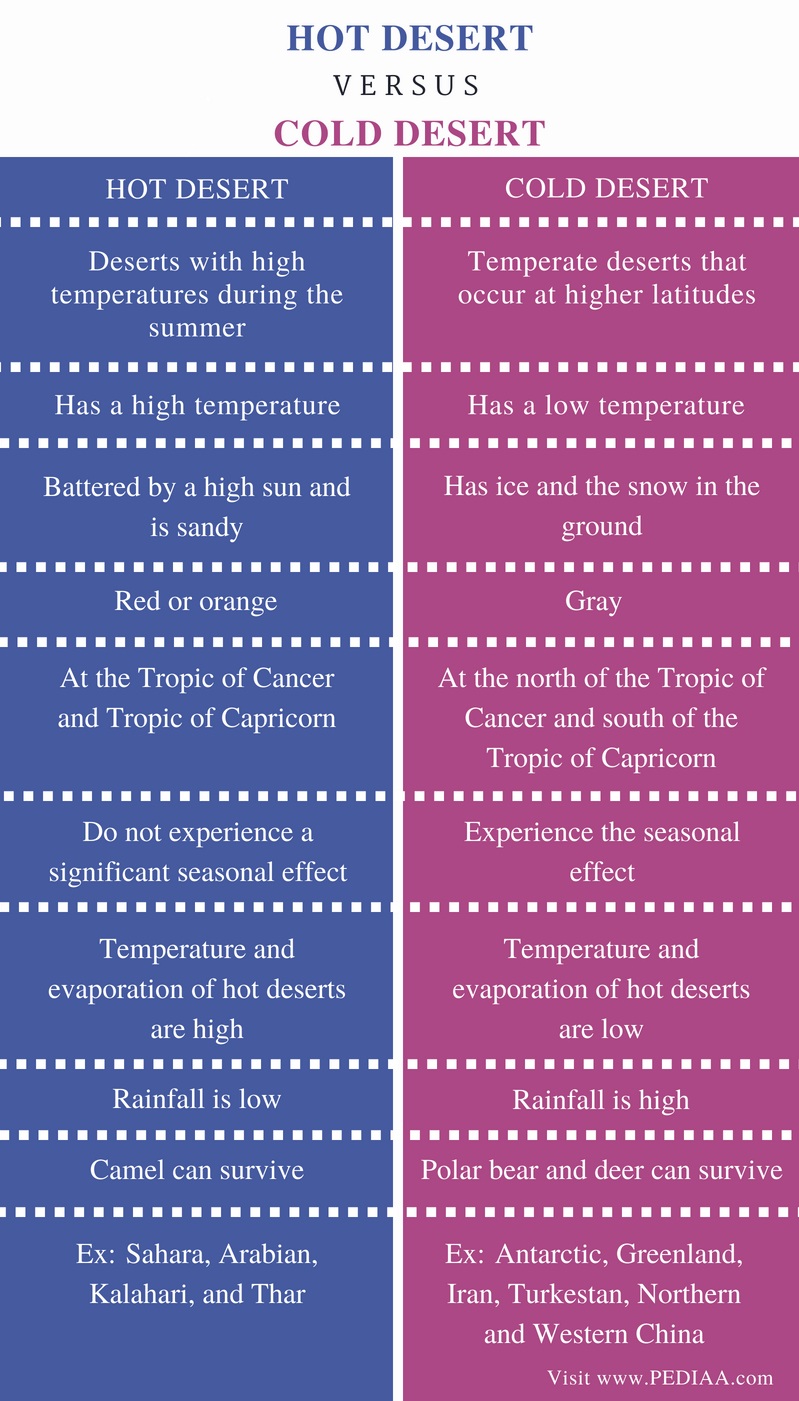 difference-between-hot-and-cold-desert-pediaa-com