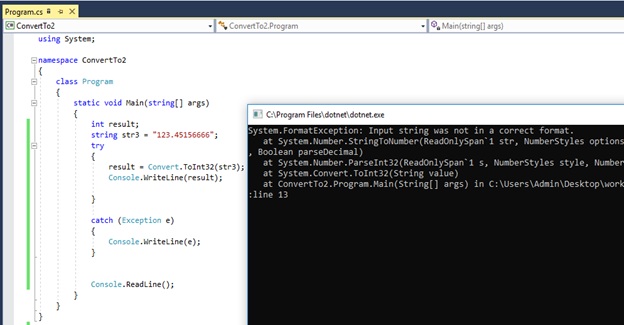 What is the Difference Between int Parse and Convert ToInt32 in C#_Figure 7