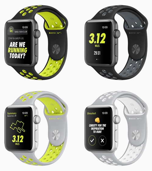 difference between apple watch and apple nike watch