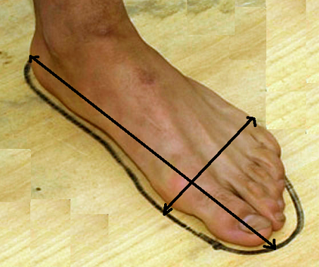 How to Measure the Foot Size