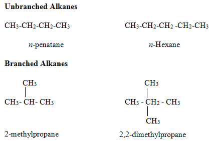 What are the properties of Alkanes - Molecular structure of Alkanes