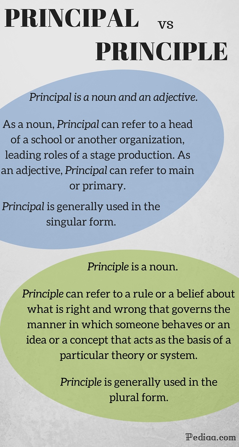 principle or principal