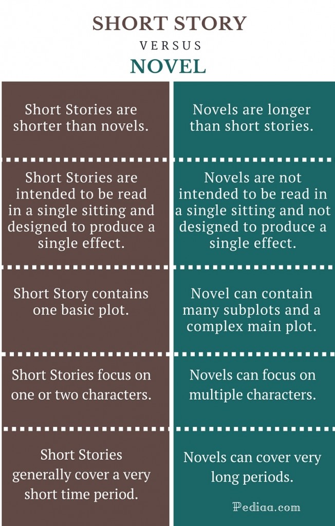essay vs novel