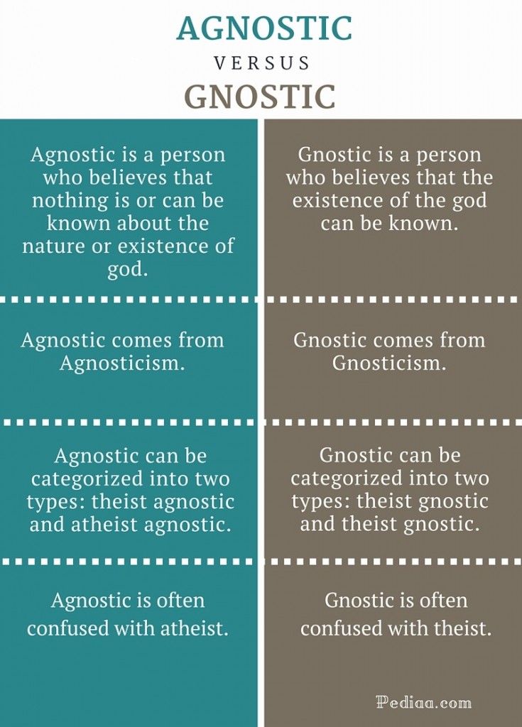 Difference Between Agnostic And Gnostic difference-between-agnostic-and-gnostic