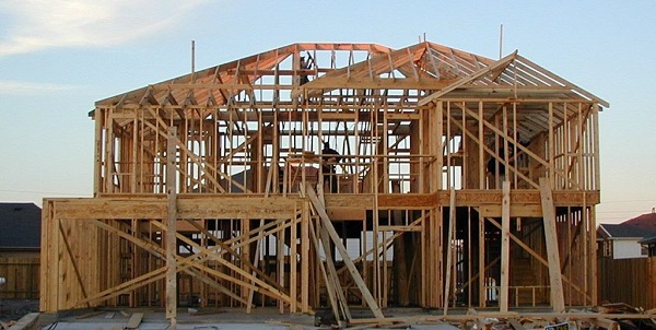 How long does it take to build a house_Wood-framed_house