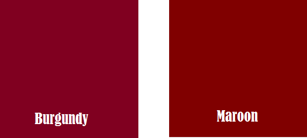 Difference Between and Burgundy | Definition, Colour Mix, Shade