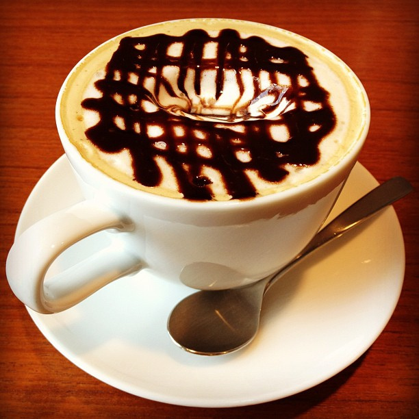 What are the Different Types of Coffee - Caffè Mocha