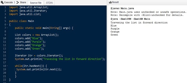 What is the Difference Between Iterator and ListIterator - Pediaa.Com