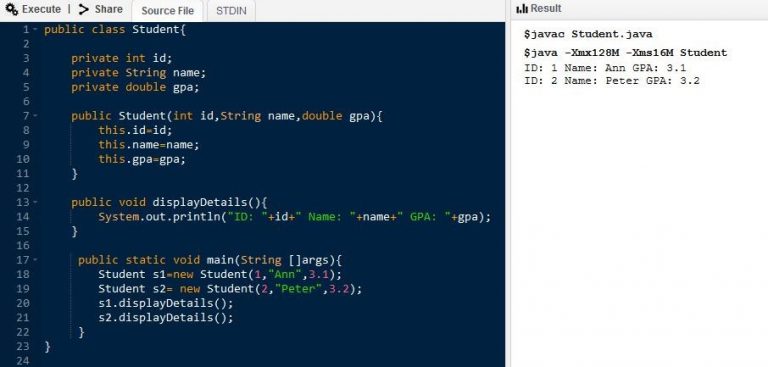 What is the Difference Between Class and Object - Pediaa.Com