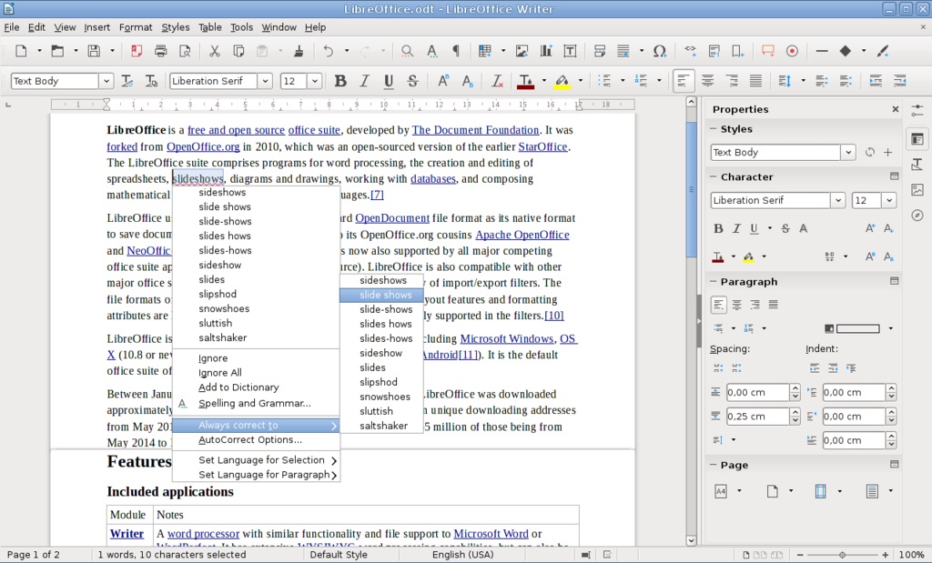 Difference Between LibreOffice and OpenOffice