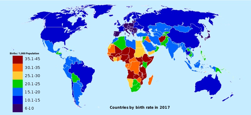 Difference Between Birth Rate and Fertility Rate