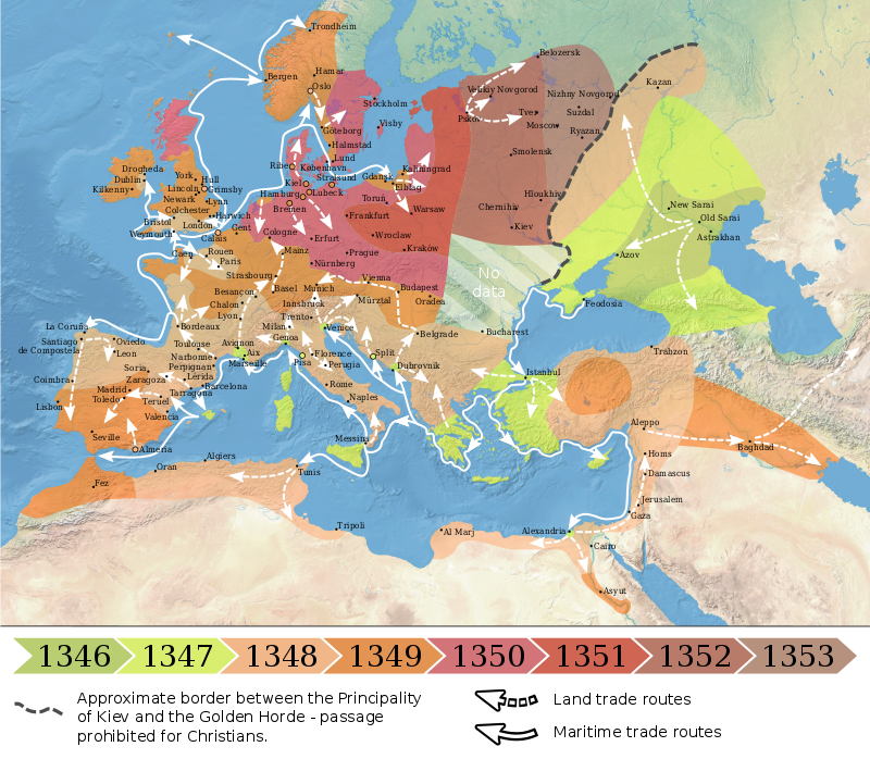 Similarities Between Black Death and Great Plague