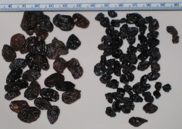 What is the Difference Between Currants Sultanas and Raisins