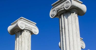 Doric Ionic and Corinthian - Compare the dfference