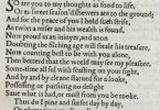 Italian Sonnet vs English Sonnet