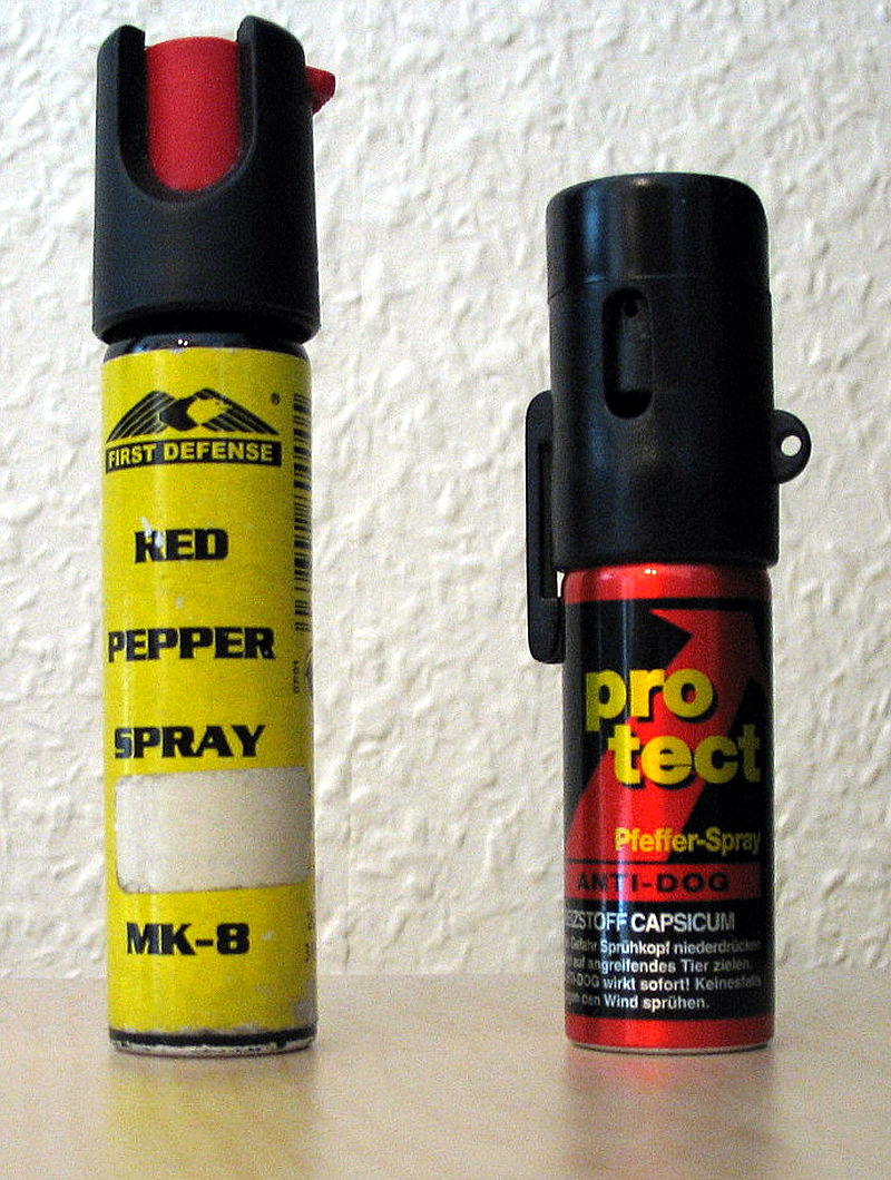 Compare Pepper Spray and Bear Spray - What's the difference?